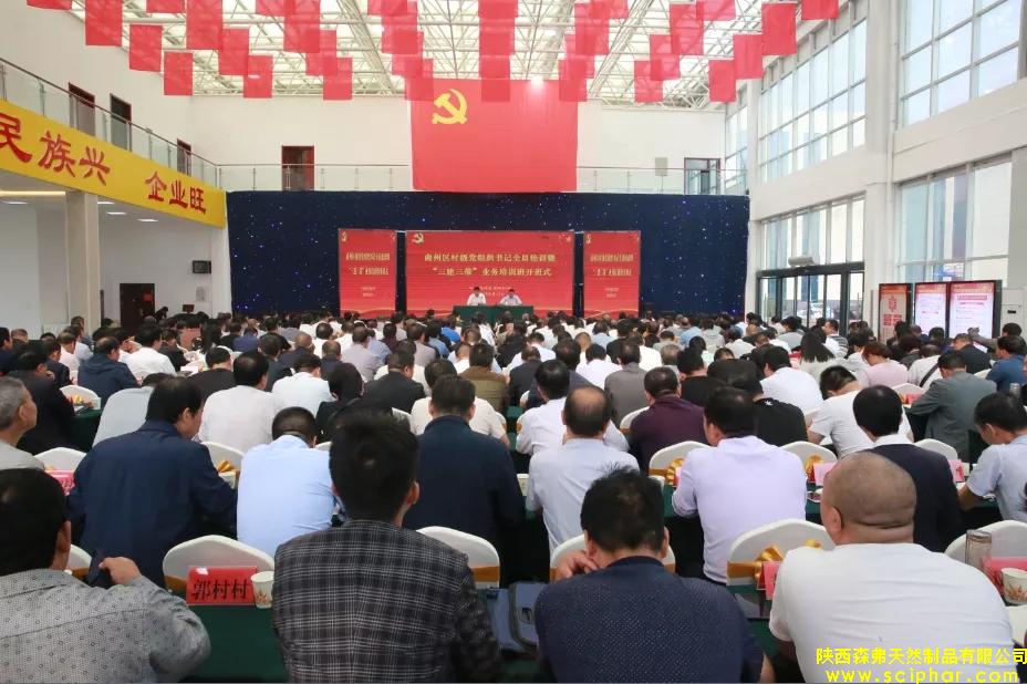 商州區(qū)村級黨組織書記全員輪訓(xùn)暨“三建三帶”業(yè)務(wù)培訓(xùn)班在森弗紅色會客廳舉行