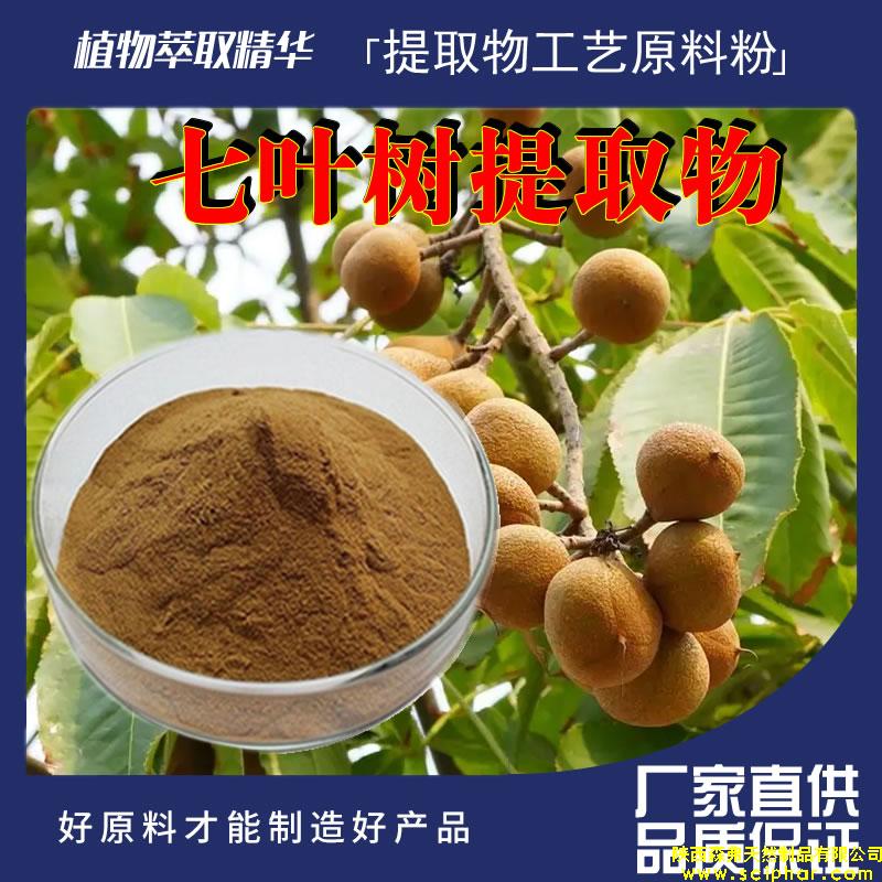 七葉樹提取物的成分、功效